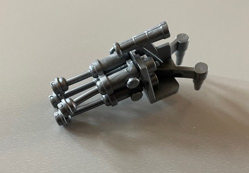 1989 TMNT PART Accessory Weapon Sewer Party Tube Blaster Machine Gun Only