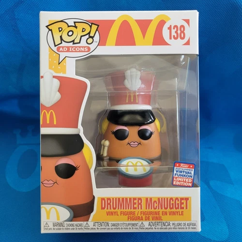 New! FUNKON 2021 Funko Pop! AD Icons - McDonalds DRUMMER McNUGGET