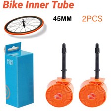 2 pcs  Ultralight Bicycle TPU Inner Tube 700C 18/32C  Road Bike  45mm USA