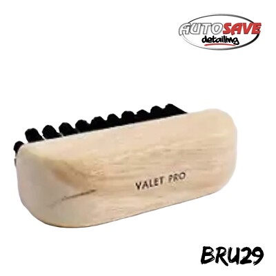 Valet Pro Leather Cleaning nylon Brush 