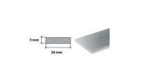 Aluminium Flat Bar / Plate - 1 Metre / 39.37 in length VARIOUS SIZES
