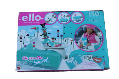 Ello Snow Go Creation Mädchen Schmuck Bastel Kreativ Bauset Mattel 2004 NEU