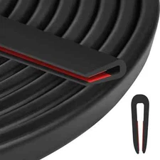 Rubber Edge Trim U Channel Self Adhesive Sheet Metal Edge Guard Protector EPD...