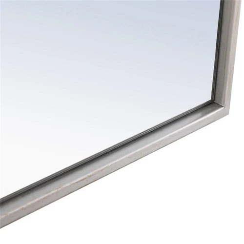 Elegant Decor Monet 32" x 24" Rectangle Metal Frame Mirror in Silver - Picture 12 of 12