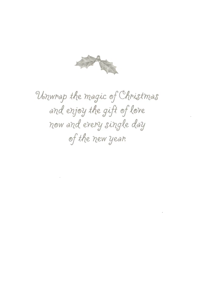 Brown Teddy Bear Rocking Horse Holly Babe Babes Ruth Morehead Christmas Card - Image 2 of 3