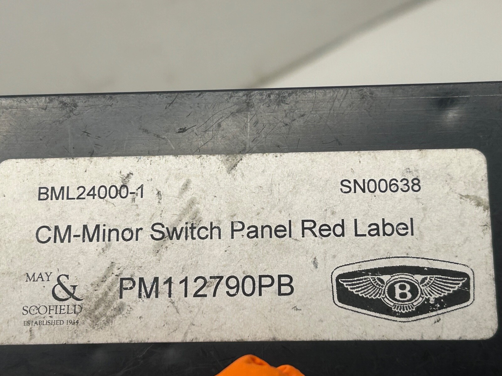 OEM ARNAGE MINOR SWITCH PANEL CONTROL MODULE FOR 2005-09 BENTLEY PM112790PB