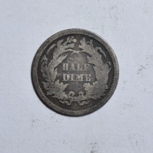 1868 HALF DIME - NICE ORIGINAL GOOD ~ PRICED RIGHT! - Image 2 of 2