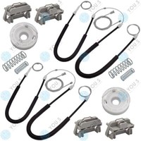 FüR Ford Focus 98-05 Fensterheber Reparatursatz - SET Vorne Links + Rechts *Neu