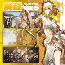 Honkai: Star Rail Aglaea Keyboard Mat Mouse Pads Thicken Antiskid Anime Desk Mat
