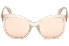 Adidas OR0012 73U Matte Pink Cat Eye Plastic Mirror Sunglasses Frame 55-19-135