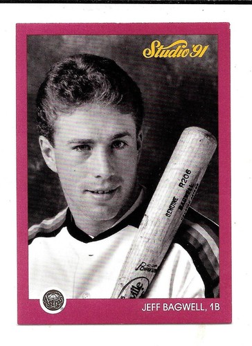 Jeff Bagwell #172 1991 Studio card