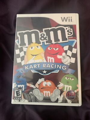 Nintendo Wii M&M Kart Racing 2006 Complete Tested & Works Ships Fast