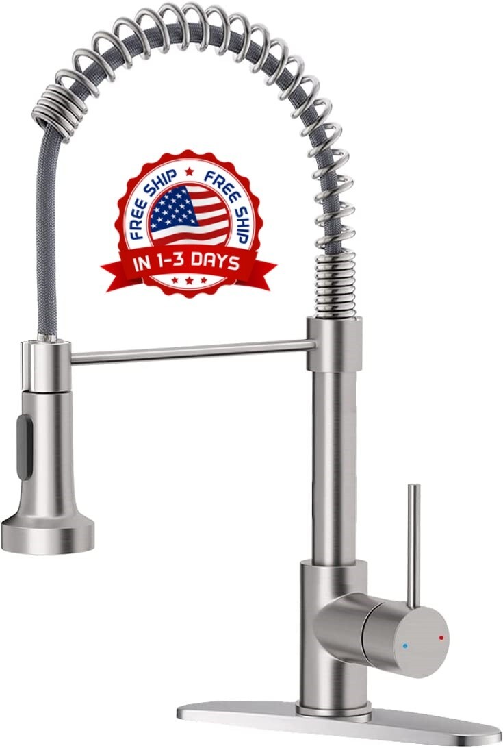 Mezcladora De Fregadero Para Cocina Caño Grifo Kitchen Sink Faucet Single  Handle