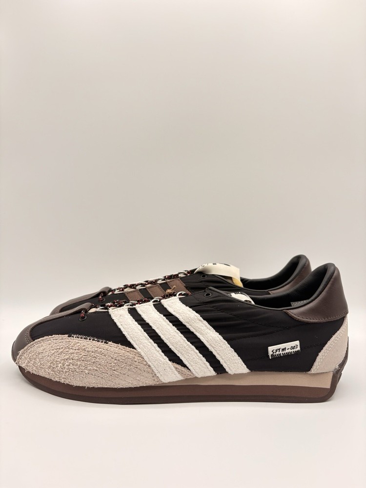 Adidas Men's Country OG SFTM Sizes 10-12 Black/Brown |ID3546|