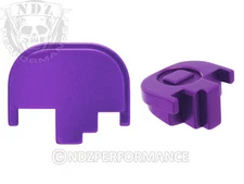 for Smith & Wesson M&P & M2.0 Full & Compact Slide Cover Plate Aluminum Purple
