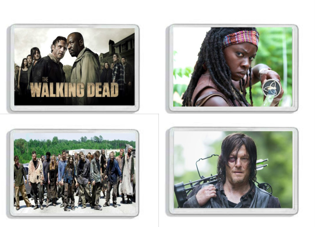The Walking Dead Fridge Magnet *Christmas Stocking Filler / Secret Santa Gift*