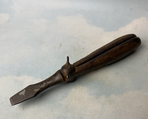 Antique HD SMITH "PERFECT HANDLE" TRIPLE LEVER SCREWDRIVER Pat. Aug. 8 1911