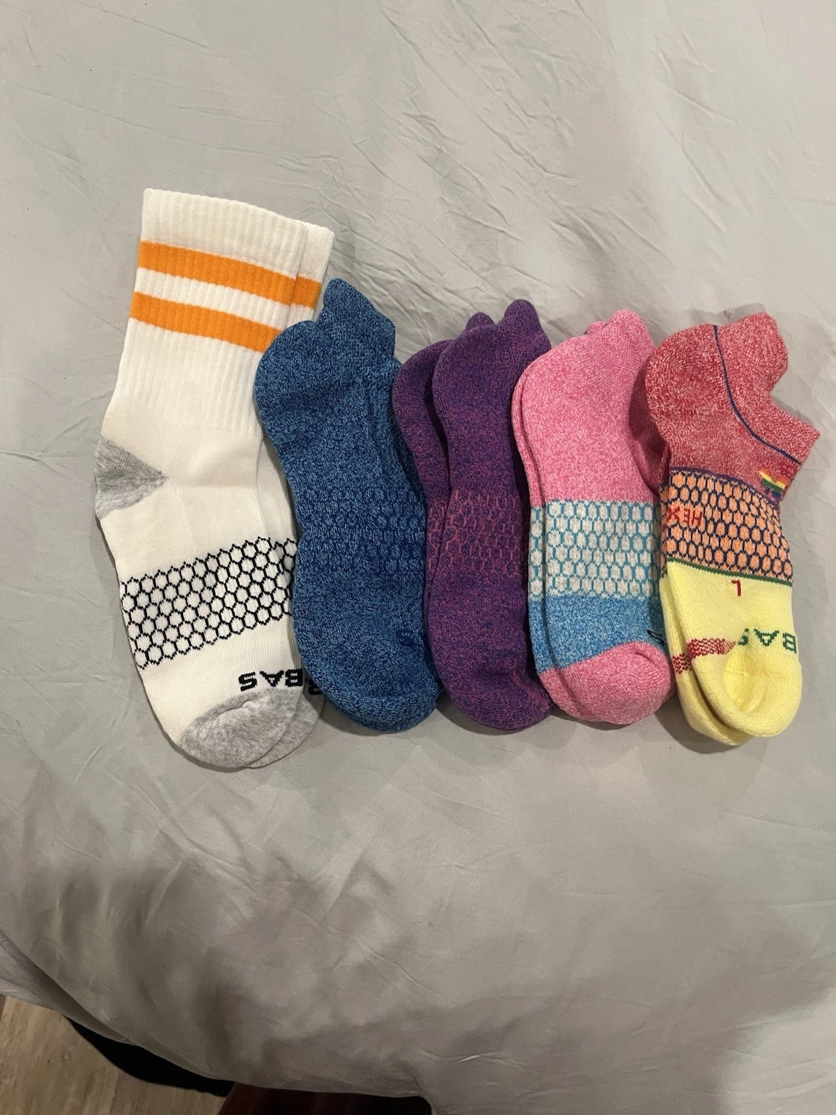 Bombas New Womens/Mens Ankle Socks Size M 5 Pairs
Opens in a new window or tab