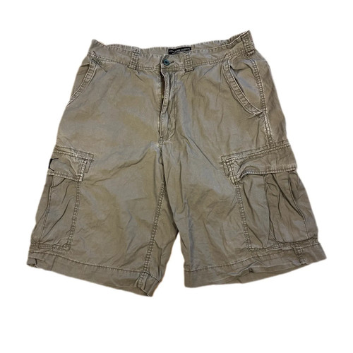 Polo Jeans Co Ralph Lauren Cargo Shorts Beige Mens 34 Khaki Military Style