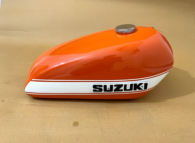 Suzuki TS250 TS 250 1971-76 Painted Alloy Petrol Gas Tank +Cap +