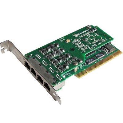SANGOMA AFT Series A104 Rev. 2.1 Quad Port T1/E1/J1 RJ45 PCI PRI ISDN Card