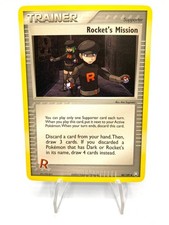 Rocket’s Mission 88/109 EX Team Rocket Returns Excellent ENG Pokemon Card on eBay