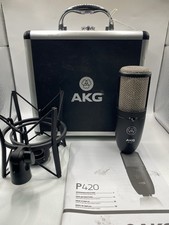 AKG P420 Black Large-Diaphragm Multi-Pattern True Condenser Microphone