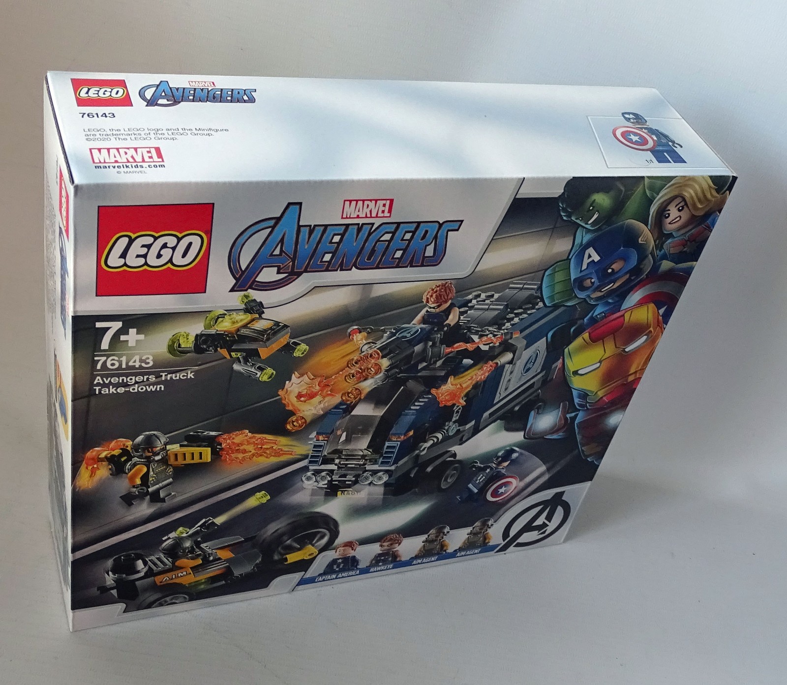 Lego® Marvel Avengers 76143 - Avengers Truck Festnahme 477 Teile 7+ Neu/New