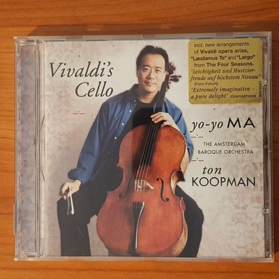 YO-YO MA vivaldi's cello SMM AUSTRIA VG/EX (CD Album, Classical, Sony Classical)