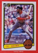 2017 Panini Donruss Retro Variation 1983 Ozzie Smith #RV-45 - 10+ Ship FREE!