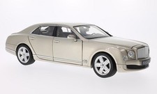 1/18 Bentley Mulsanne metallic beige 1/18 Packaging Size 100