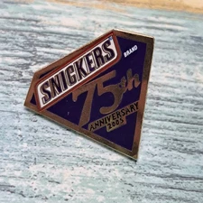 Walmart Employee Associate Product Advertising Pin - Snickers 75th Anniversary