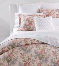 Lauren Ralph Lauren Sadie Pink Floral 3 Piece King Size Duvet and Sham Set