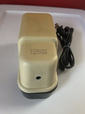 Boston Electric Pencil Sharpener Model 22 for parts White Made in USA Free Ship!