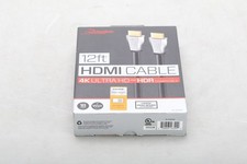 Rocketfish RF-HG12501 12ft 18 Gbps In-Wall HDMI Cable - New Open Box