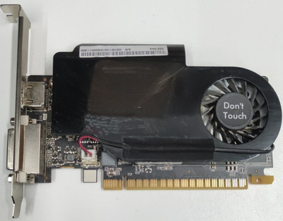 SAPPHIRE GeFORCE GTX 745 4GB DDR3 PCI-E 3.0 x16 GRAFIKKARTE  DVI HDMI