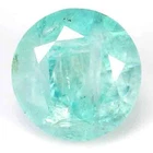 SPIRITUAL NATURAL PEACOCK GREEN COLOR UNHEAT GRANDIDIERUTE GEM 2.1 CT - ROUND CU