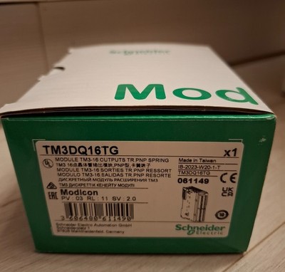 tm3DQ16TG Module TM3, 16 outputs transistor PNP sprin