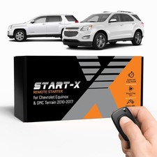 Start-X Remote Starter Kit for Chevy Equinox  GMC Terrain 2010, 2011,...