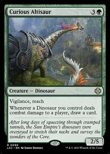 Curious Altisaur 90 R Normal LCC MTG NM