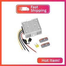 20A 240W Golf Cart DC 18V 20V 24V 36V 48V to DC 12V Converter Step Down Voltage