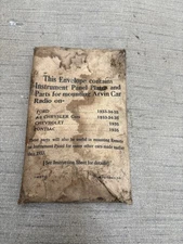 NOS Vintage Car Radio Insulation Kit. Ford Plymouth Chevy Dodge Am Radio Parts