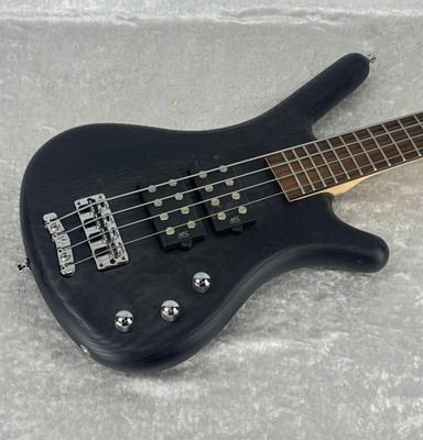 Warwick Rockbass Corvette $$ 4 string electric bass guitar in Nirvana black stai