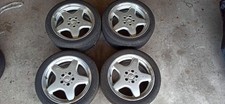 4 Origi AMG Alufelgen 7,5 + 8,5jx17 Mercedes W124 201 W202 W209 R170 R171 W208 4 Origi AMG Alufelgen 7,5 + 8,5jx17 Mercedes W124 201 W202 W209 R170 R171 W208