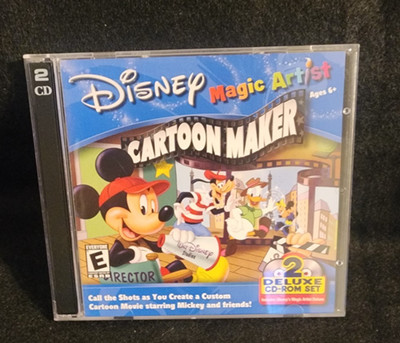 Nice Disney Magic Artist Cartoon Maker Computer Disk