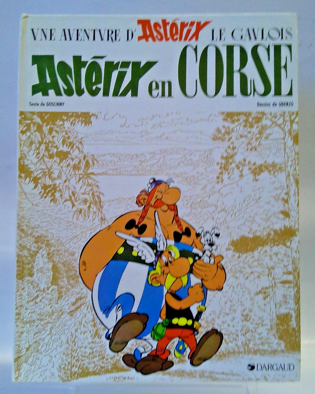 Astérix en Corse Goscinny Uderzo Dargaud Hardback 48pp Asterix Corsica [SA]