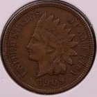 1909-S Indian Cent VF+ ***RARE ORIGINAL BETTER DATE COIN***