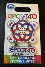 Epcot 40 40th Anniversary Limited Release pin