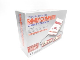 Near Mint Nintendo Famicom Classic Mini Family Computer Console Boxed Manual
