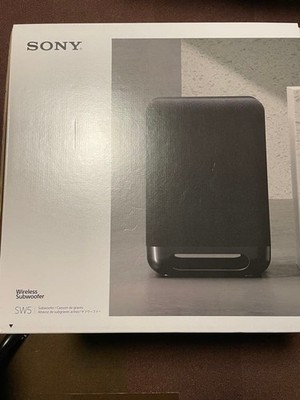 Sony SA SW5 Optionaler Wireless Subwoofer 300W Power Soundbar Companion Schwarz